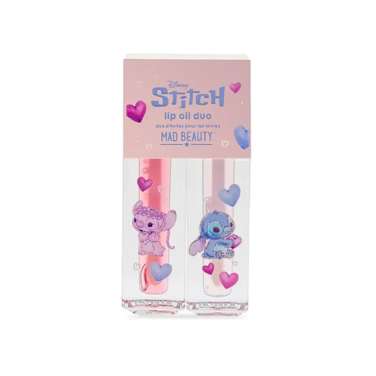 MAD BEAUTY DUO D'HUILE POUR LES LÈVRES - I HEART STITCH