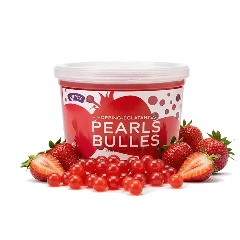 POPIX BULLES ÉCLATANTES - FRAISE 500G