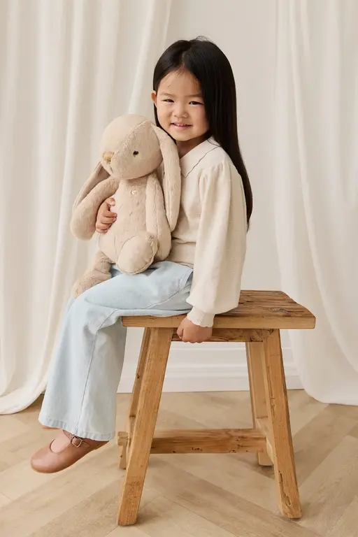 SNUGGLE BUNNIES PELUCHE PÉNÉLOPE LAPIN - CARAMEL