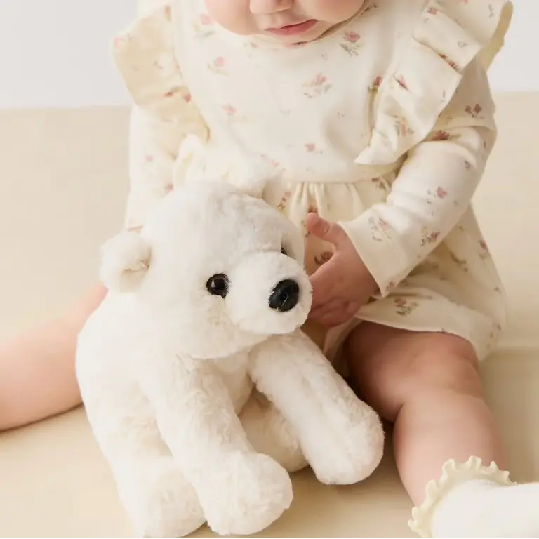 SNUGGLE BUNNIES PLUSH - PARKER THE POLAR BEAR