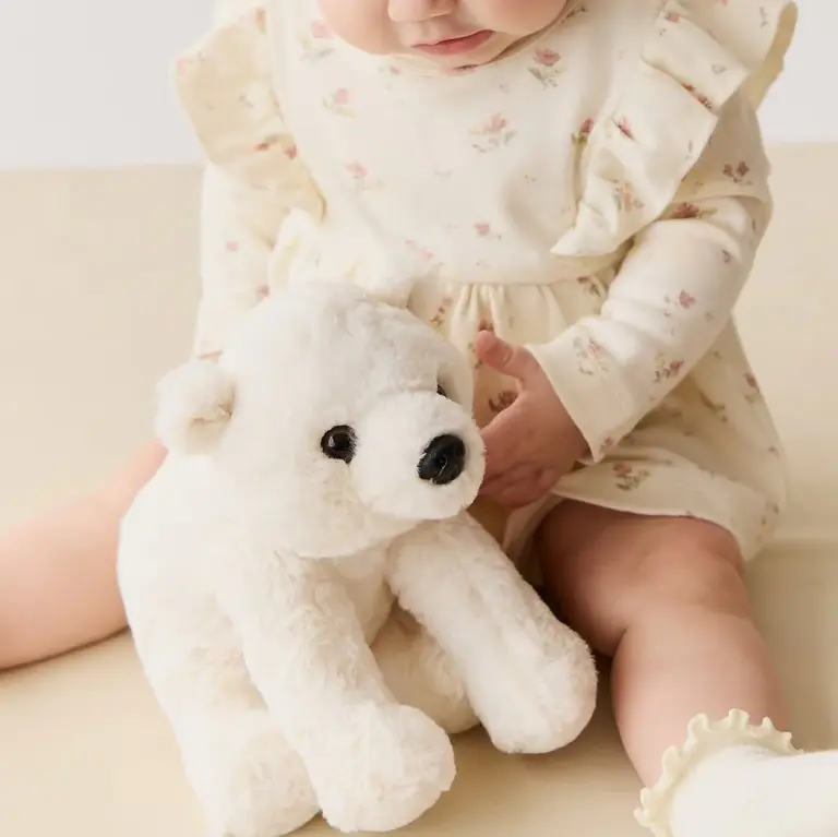 SNUGGLE BUNNIES PELUCHE PARKER L'OURS POLAIRE