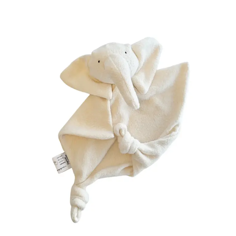 PAPOUM PAPOUM PELUCHE ÉLÉPHANT SHERPA - ÉCRU