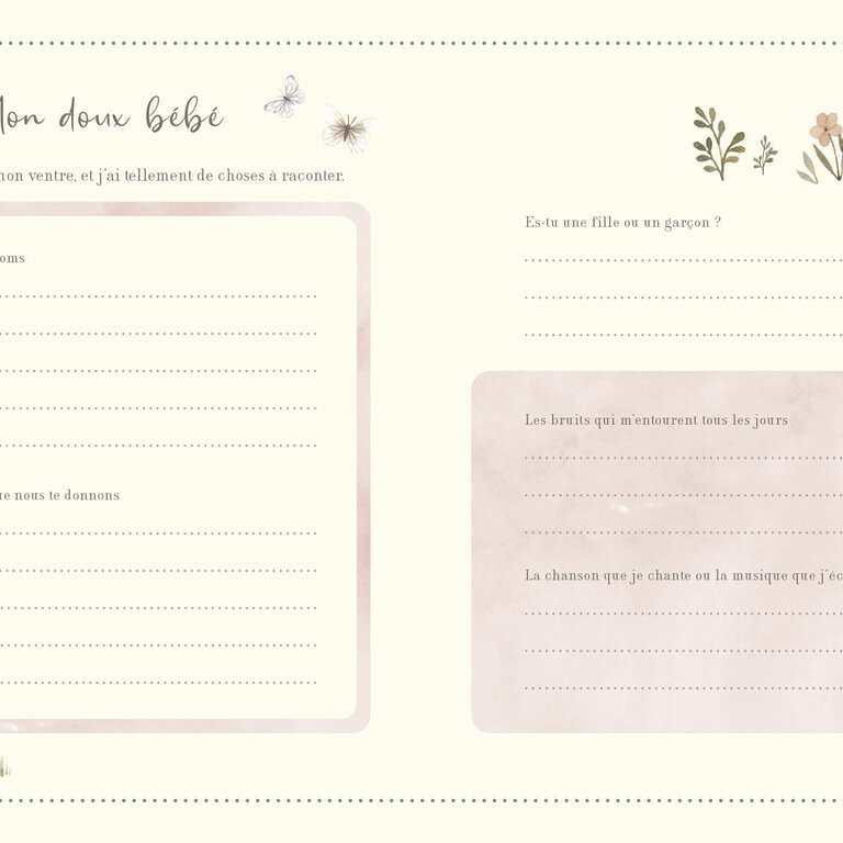 1,2,3 SOLEIL! LIVRE - MON JOURNAL DE GROSSESSE