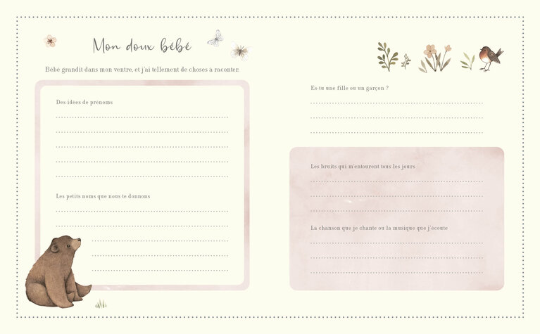 1,2,3 SOLEIL! LIVRE - MON JOURNAL DE GROSSESSE