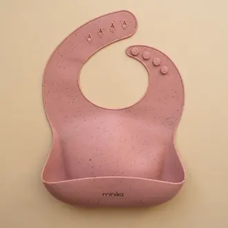 MINIKA BAVETTE EN SILICONE - SORBET