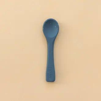 MINIKA CUILLÈRE EN SILICONE - INDIGO