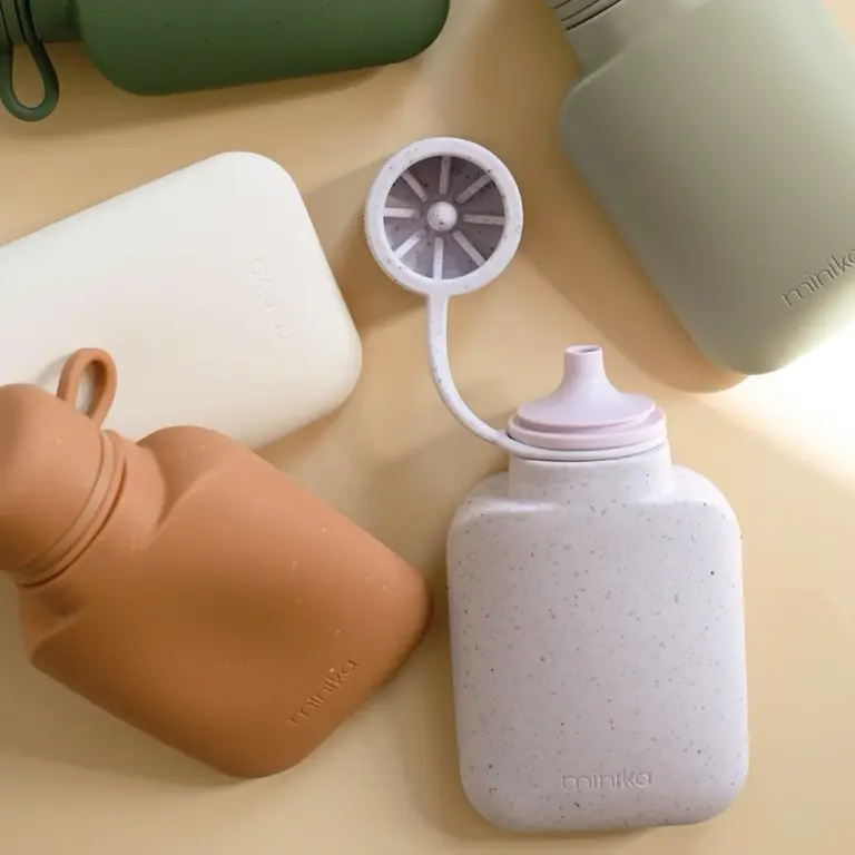 MINIKA MINIKA - BOUTEILLE À SMOOTHIE/COMPOTE - INDIGO