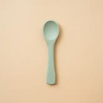 MINIKA CUILLÈRE EN SILICONE - SAUGE