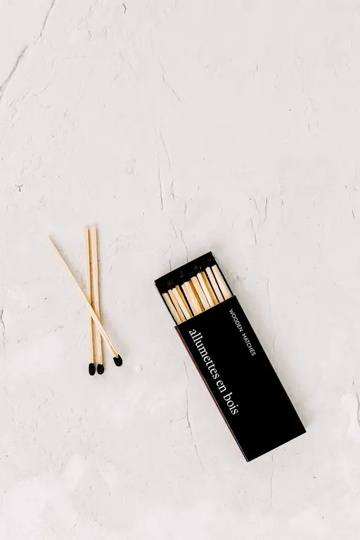 MARÉE CHANDELLE MARÉE - ALLUMETTES EN BOIS