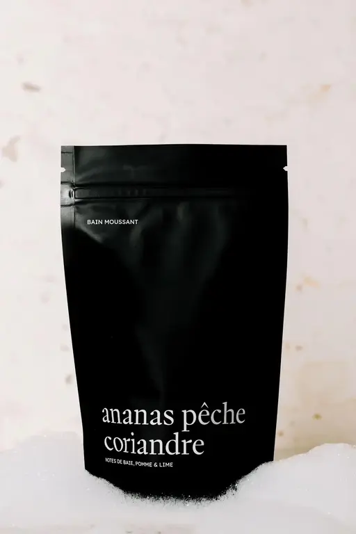 MARÉE CHANDELLE BAIN MOUSSANT - ANANAS PÊCHE CORIANDRE