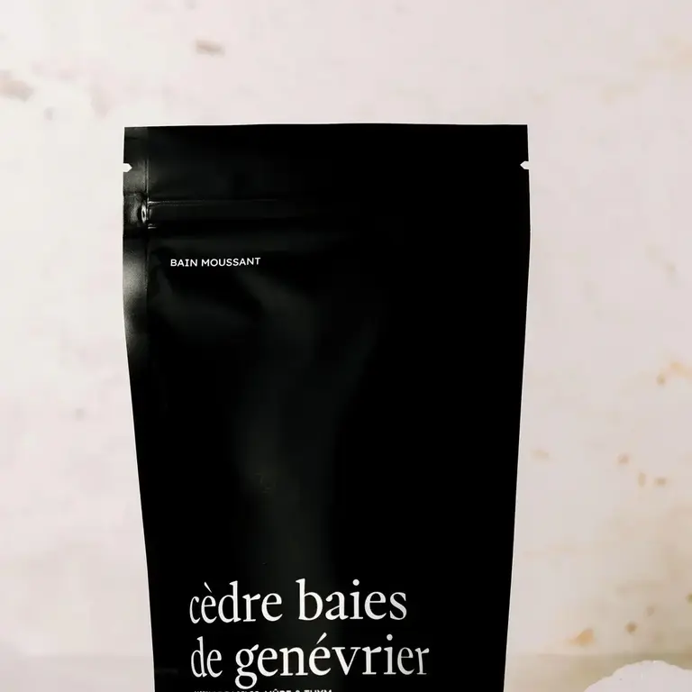 MARÉE CHANDELLE BAIN MOUSSANT - CÈDRE BAIES DE GENÉVRIER