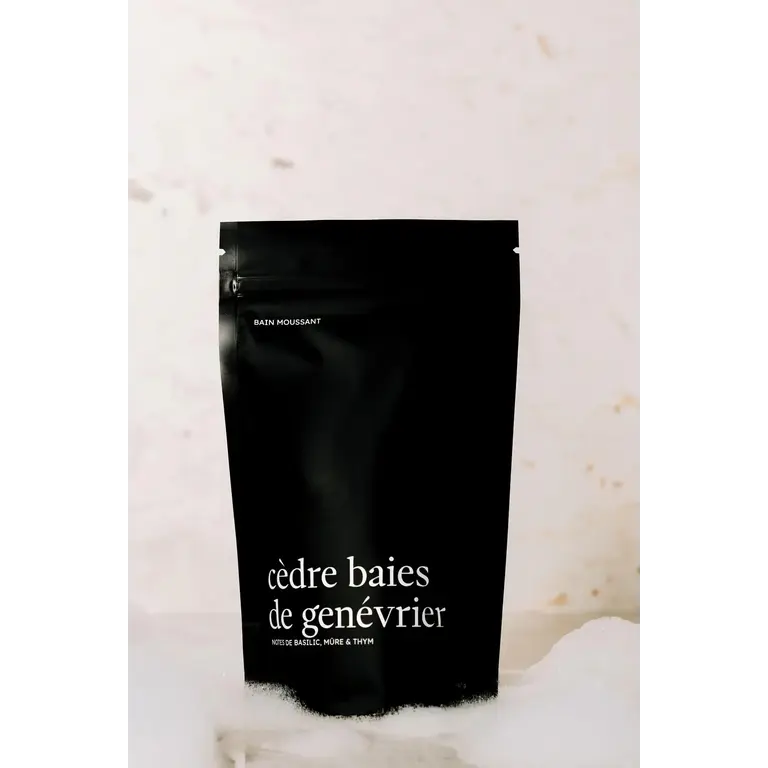 MARÉE CHANDELLE BAIN MOUSSANT - CÈDRE BAIES DE GENÉVRIER