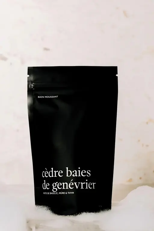 MARÉE CHANDELLE BAIN MOUSSANT - CÈDRE BAIES DE GENÉVRIER