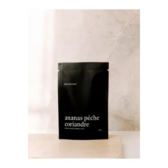 MARÉE CHANDELLE BAIN MOUSSANT - ANANAS PÊCHE CORIANDRE