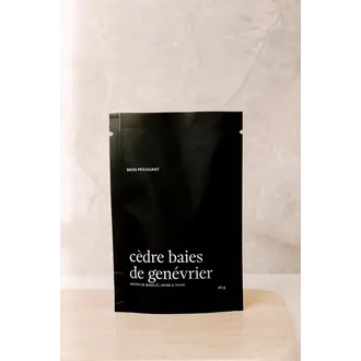 MARÉE CHANDELLE BAIN MOUSSANT - CÈDRE BAIES DE GENÉVRIER