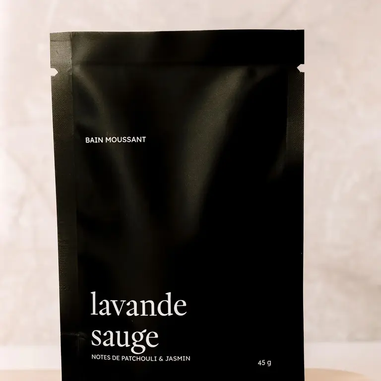 MARÉE CHANDELLE BAIN MOUSSANT - LAVANDE SAUGE