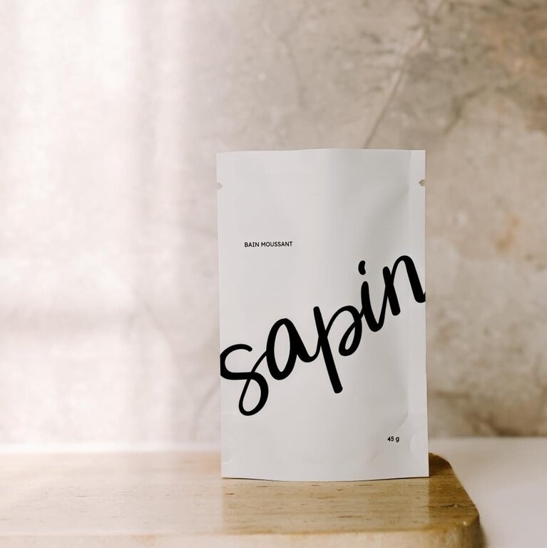 MARÉE CHANDELLE MARÉE - BAIN MOUSSANT - SAPIN