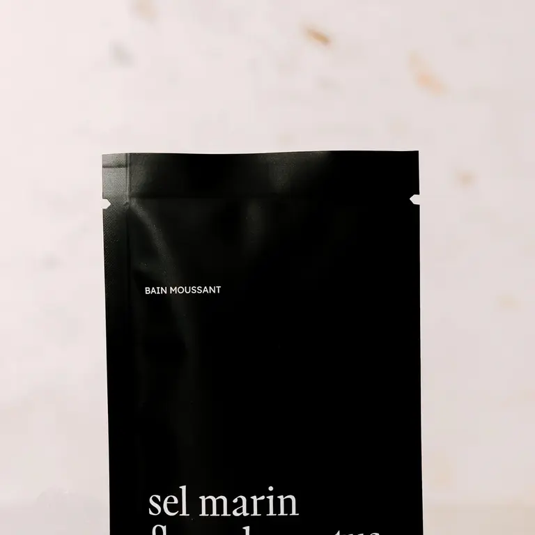 MARÉE CHANDELLE BAIN MOUSSANT - SEL MARIN FLEUR DE CACTUS