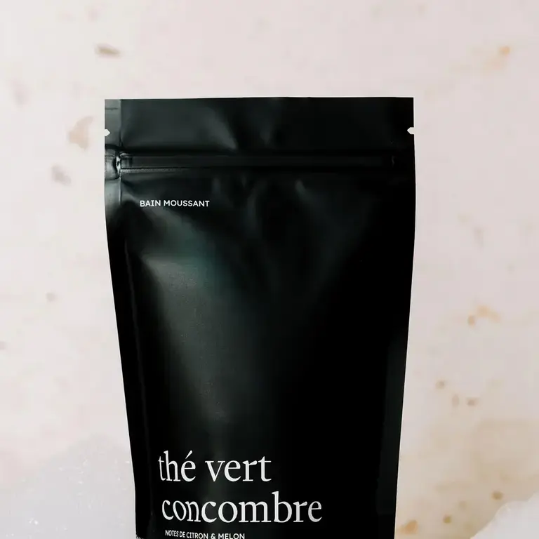 MARÉE CHANDELLE BAIN MOUSSANT - THÉ VERT CONCOMBRE