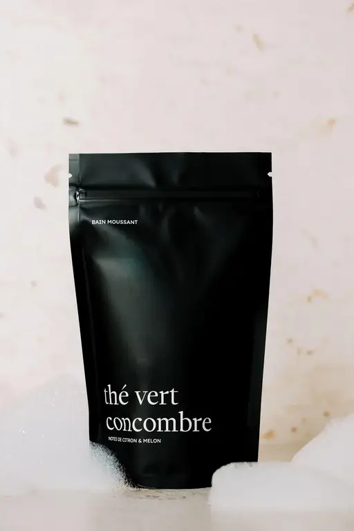 MARÉE CHANDELLE BAIN MOUSSANT - THÉ VERT CONCOMBRE
