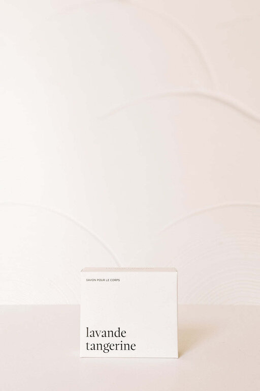 MARÉE CHANDELLE MARÉE - SAVON POUR LE CORPS - LAVANDE ET TANGERINE