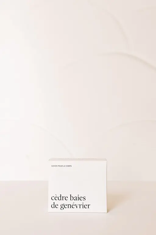 MARÉE CHANDELLE MARÉE - SAVON POUR LE CORPS - CÈDRE BAIES DE GENÉVRIER