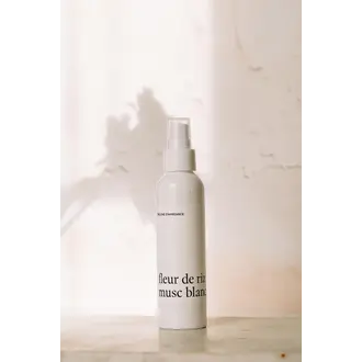 MARÉE CHANDELLE MARÉE - BRUINE D'AMBIANCE - FLEUR DE RIZ MUSC BLANC