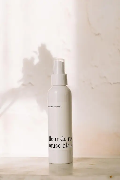 MARÉE CHANDELLE BRUINE D'AMBIANCE - FLEUR DE RIZ MUSC BLANC