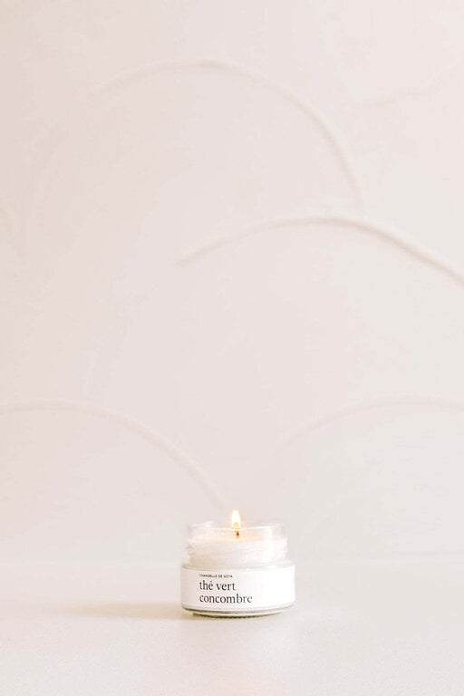 MARÉE CHANDELLE MARÉE - CHANDELLE DE SOYA - THÉ VERT CONCOMBRE