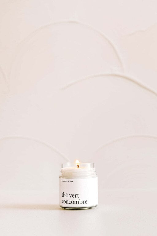 MARÉE CHANDELLE MARÉE - CHANDELLE DE SOYA - THÉ VERT CONCOMBRE