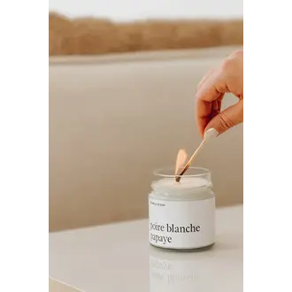 MARÉE CHANDELLE MARÉE - CHANDELLE DE SOYA - POIRE BLANCHE ET PAPAYE