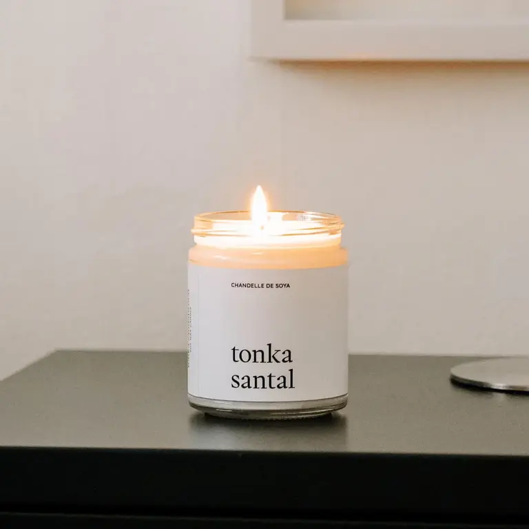MARÉE CHANDELLE CHANDELLE DE SOYA 270ML - TONKA SANTAL