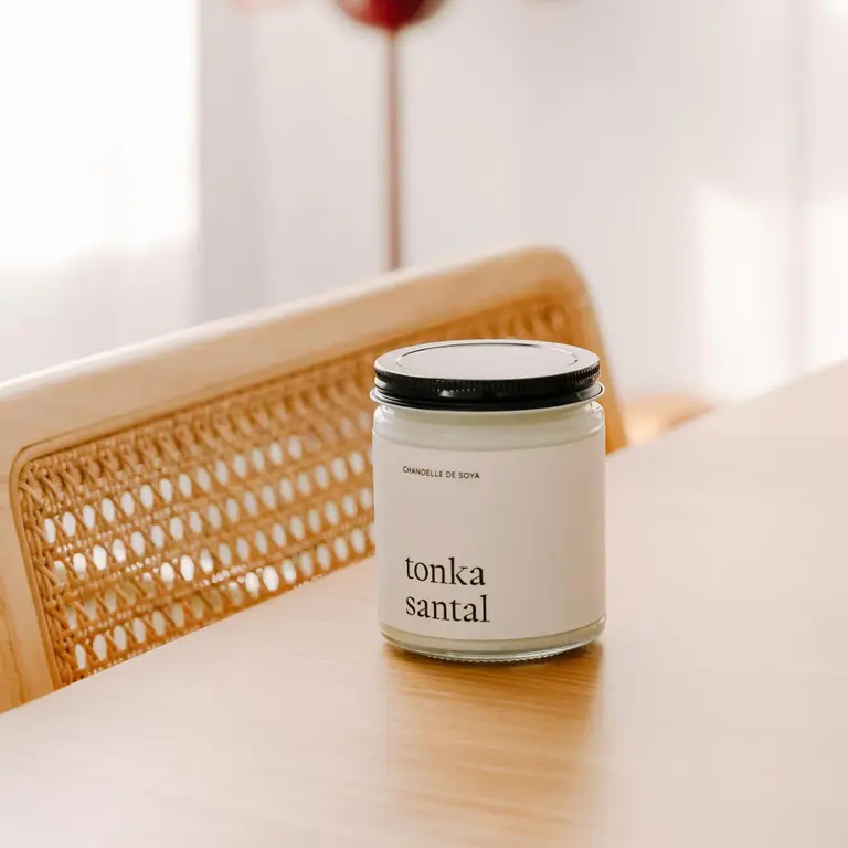 MARÉE CHANDELLE CHANDELLE DE SOYA 270ML - TONKA SANTAL
