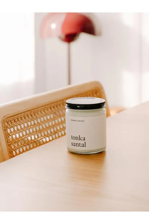 MARÉE CHANDELLE CHANDELLE DE SOYA 270ML - TONKA SANTAL