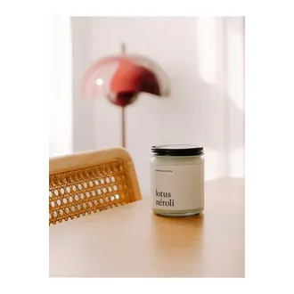 MARÉE CHANDELLE MARÉE - CHANDELLES DE SOYA 270 ML -  LOTUS NÉROLI