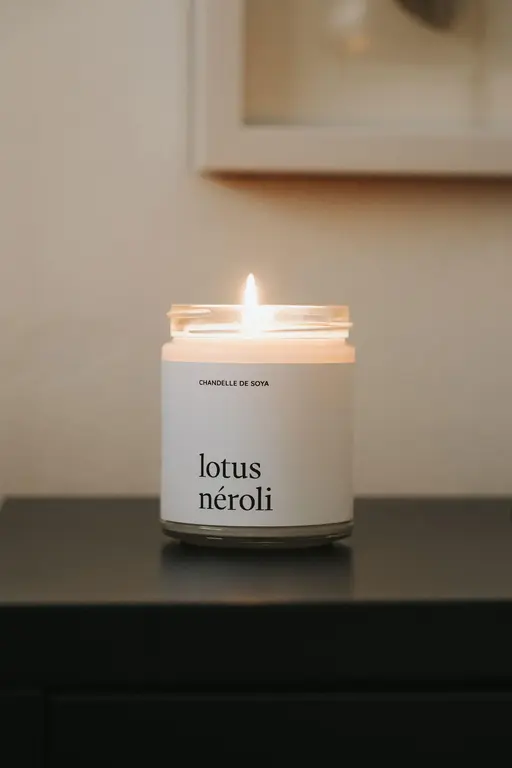 MARÉE CHANDELLE MARÉE - CHANDELLES DE SOYA 270 ML -  LOTUS NÉROLI