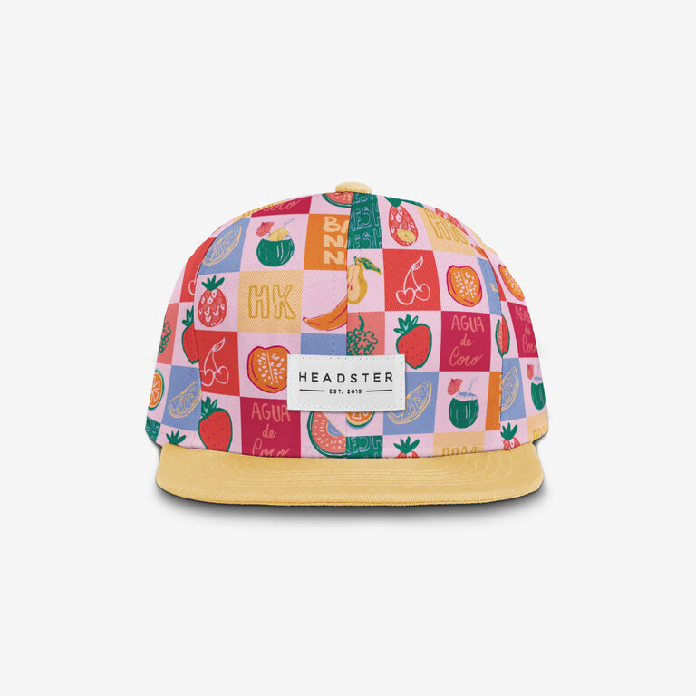 HEADSTER KIDS CASQUETTE SNAPBACK FRUITY FIESTA - SOFT PINK