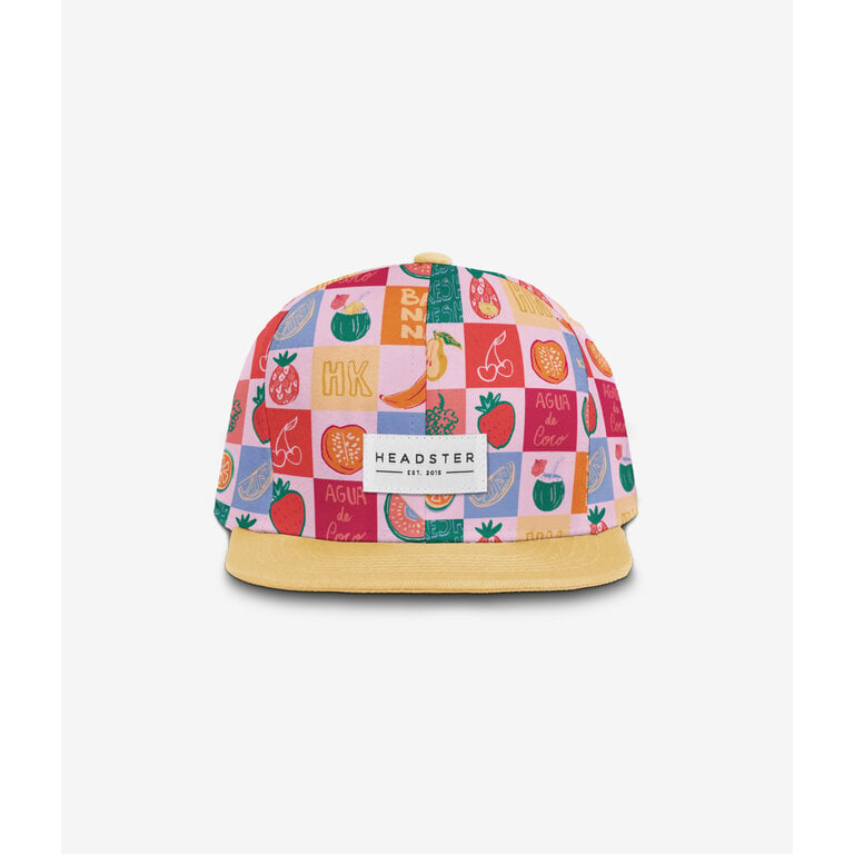HEADSTER KIDS FRUITY FIESTA SNAPBACK CAP - SOFT PINK