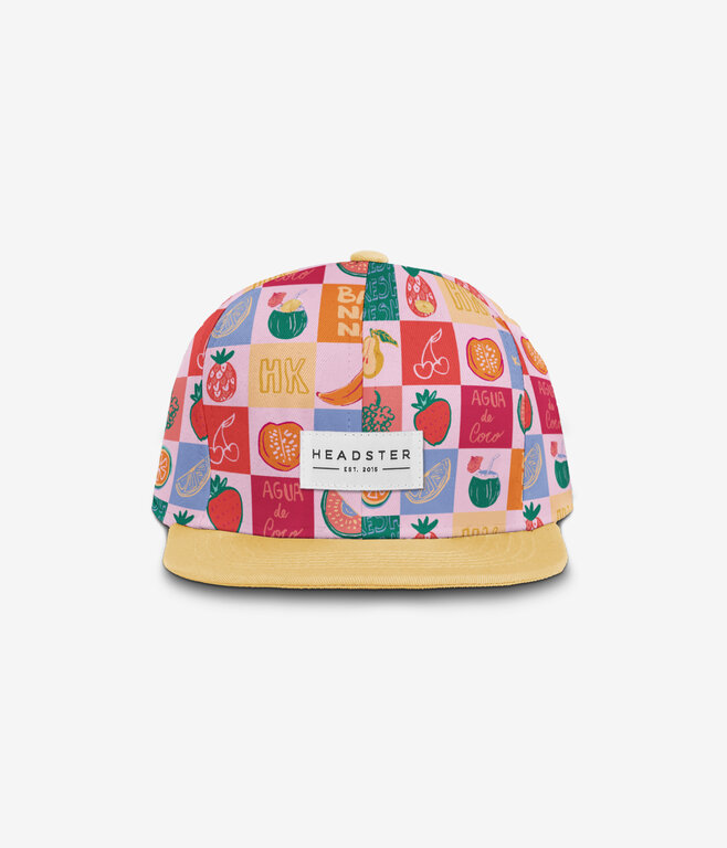 HEADSTER KIDS CASQUETTE SNAPBACK FRUITY FIESTA - SOFT PINK