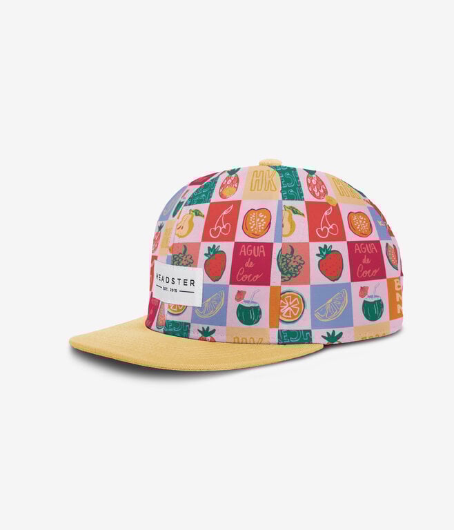HEADSTER KIDS HEADSTER - CASQUETTE SNAPBACK FRUITY FIESTA - SOFT PINK