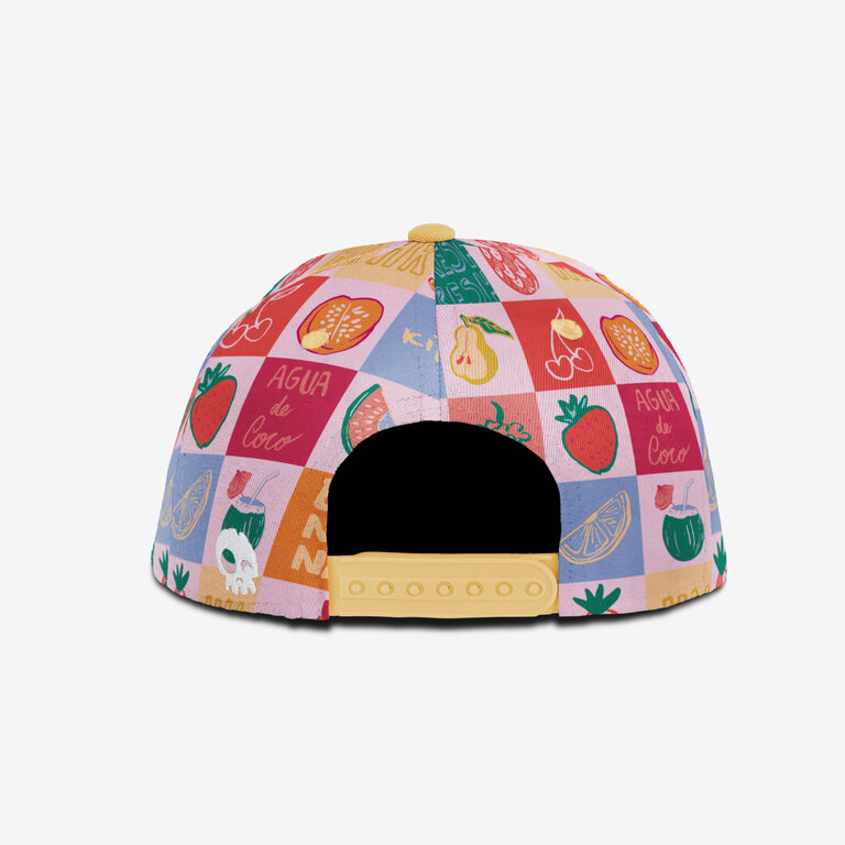HEADSTER KIDS CASQUETTE SNAPBACK FRUITY FIESTA - SOFT PINK
