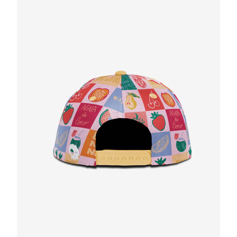 HEADSTER KIDS FRUITY FIESTA SNAPBACK CAP - SOFT PINK