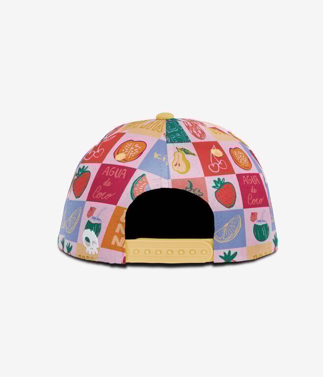HEADSTER KIDS HEADSTER - CASQUETTE SNAPBACK FRUITY FIESTA - SOFT PINK