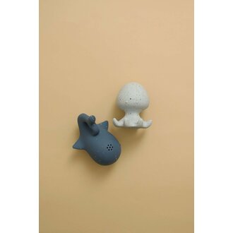 MINIKA MINIKA - DUO DE JOUETS POUR LE BAIN - INDIGO/ICE