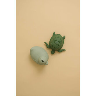 MINIKA DUO DE JOUETS POUR LE BAIN - SAGE/LEAF