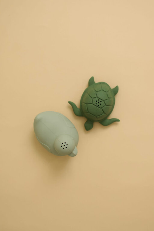 MINIKA MINIKA - DUO DE JOUETS POUR LE BAIN - SAGE/LEAF