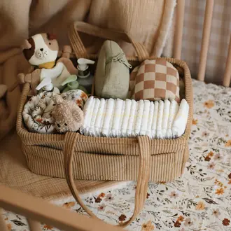 MINIKA PANIER ORGANISATEUR DE COUCHES - ALMOND