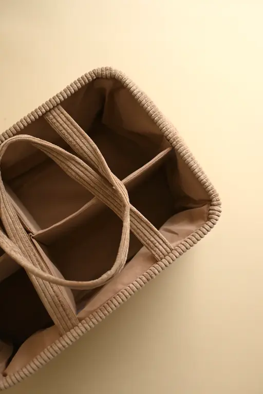 MINIKA PANIER ORGANISATEUR DE COUCHES - ALMOND