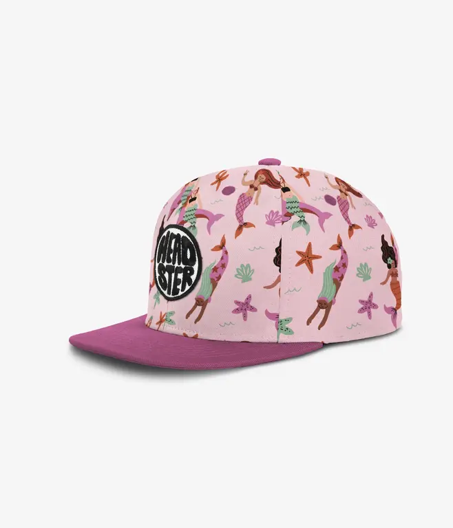 HEADSTER KIDS HEADSTER - CASQUETTE SNAPBACK MERMAID - ROSY CHEEKS