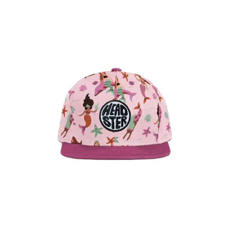 HEADSTER KIDS CASQUETTE SNAPBACK MERMAID - ROSY CHEEKS